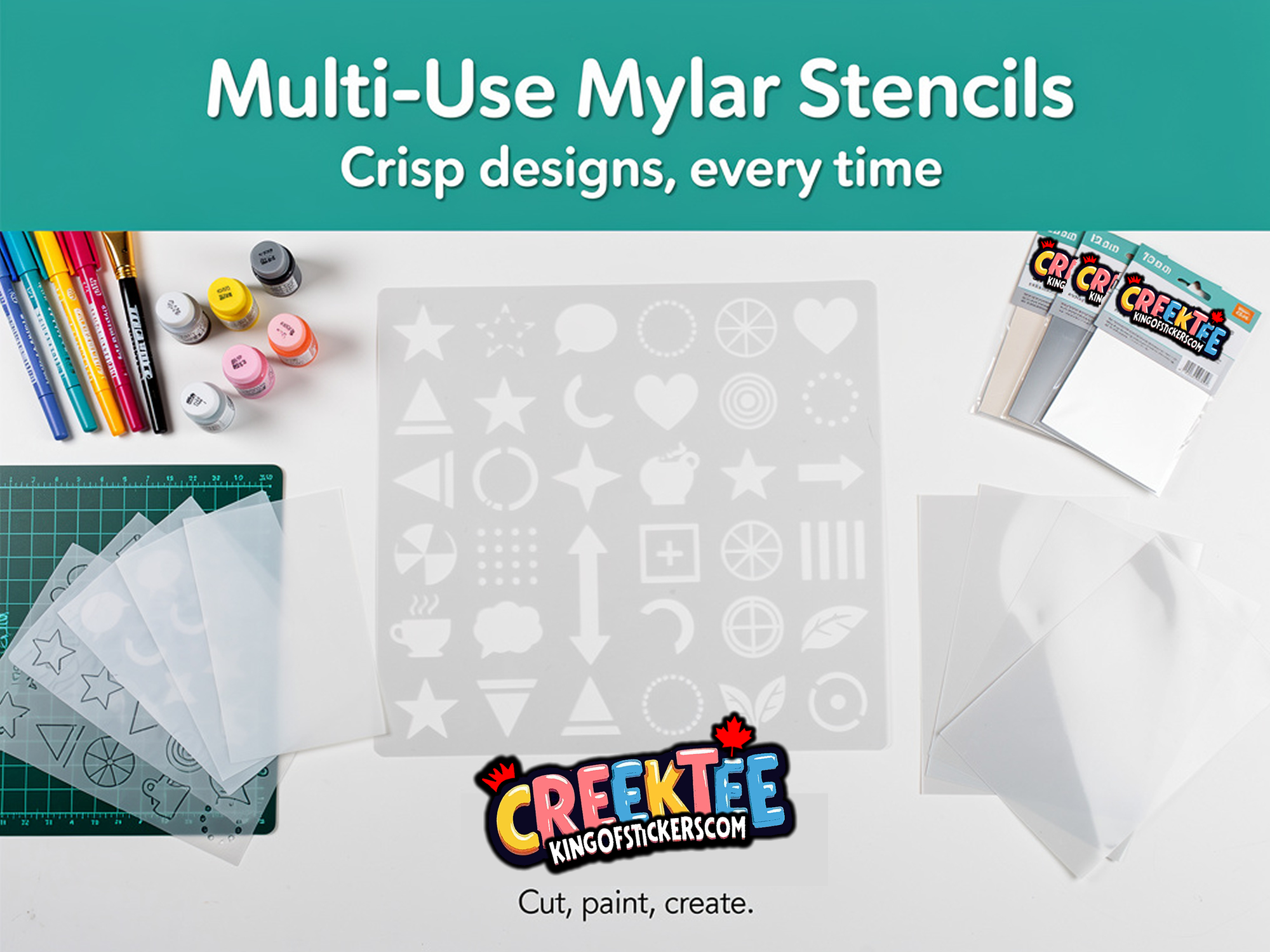 Custom Multi-Use Mylar Stencil